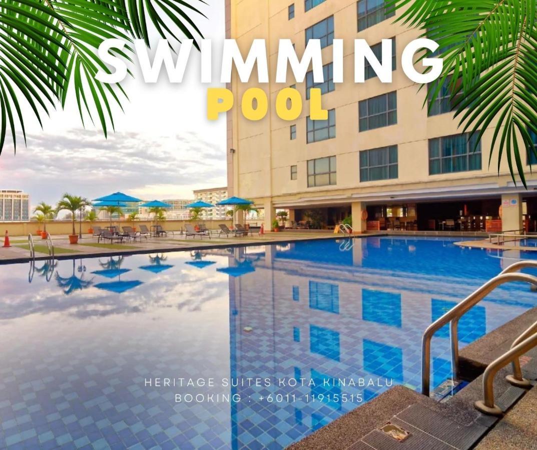 New Homestay !! Heritage Suites Near Imago Mall City Central , Free Highspeed Wifi & Netflix , Kota Kinabalu Exterior photo
