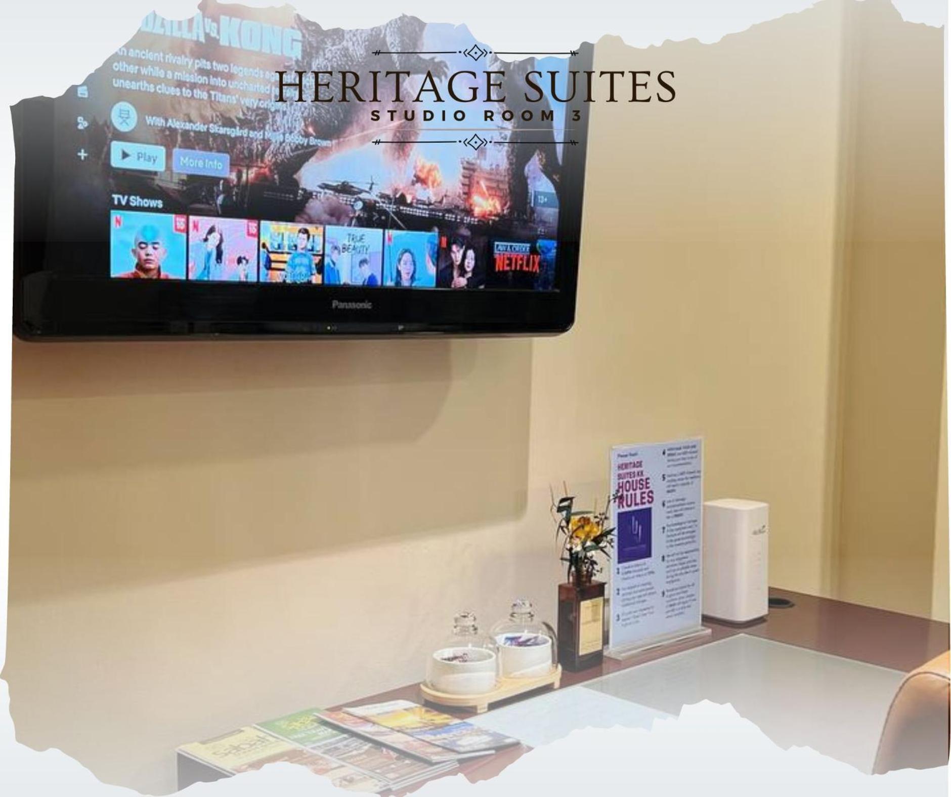 New Homestay !! Heritage Suites Near Imago Mall City Central , Free Highspeed Wifi & Netflix , Kota Kinabalu Exterior photo